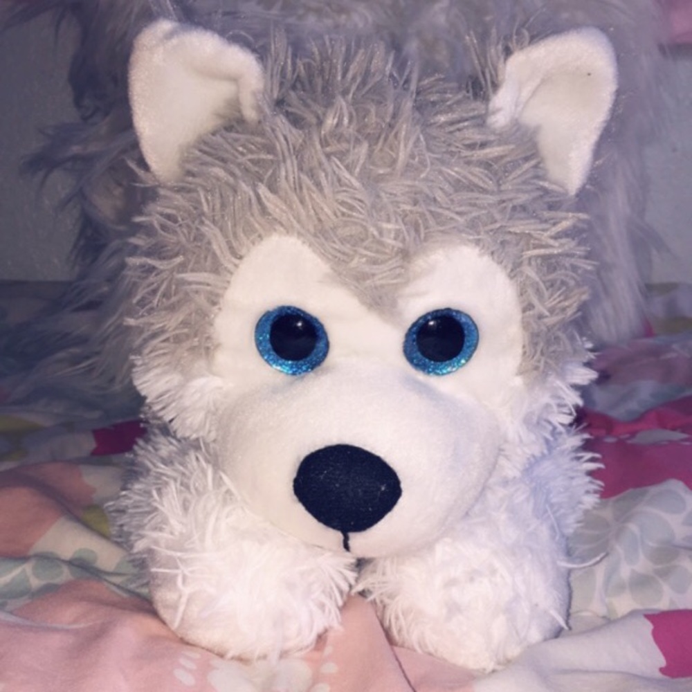 Husky plush toy